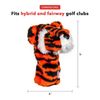 Daphne's Hybrid/Rescue Cover - Tiger, Ora/Blk/Wht