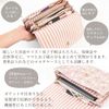 MYmama Maternal and Child Notebook, Case Kit, Pattern, Recipes, Crafting Kit, Large Capacity, Multi-Case, Crafting (Pink)