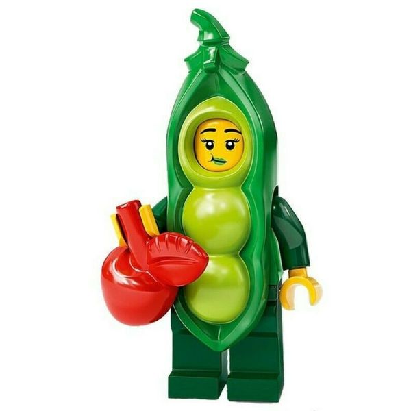 LEGO Minifigures Series 20 - Pea Pod Costume Girl with Bonus Blue Cape - 71027