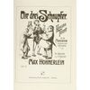Hohnerlein: Die drei Schnupfer (op. 27). Partitur