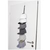 Flexfit Caprack System Elegant Storage of up to 36 Caps, Cap Holder & Organiser for Baseball Caps, Snapbacks Includes Mounting Material, black