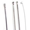20 Show Chrome - 4" Cable Zip Ties Kit for Handle Bar Brake Hose Line Frame Wire