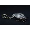 Miniblings Beetle criket keychain Halloween insect fly wing black