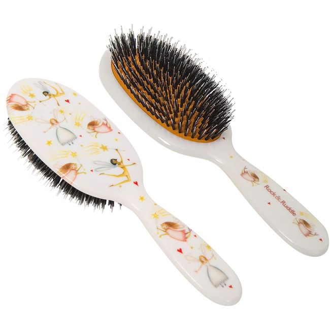 rock & ruddle hair brush large fairy