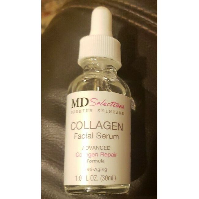 MD Selections Collagen Anti Aging Facial Serum 1 Fl Oz NEW!