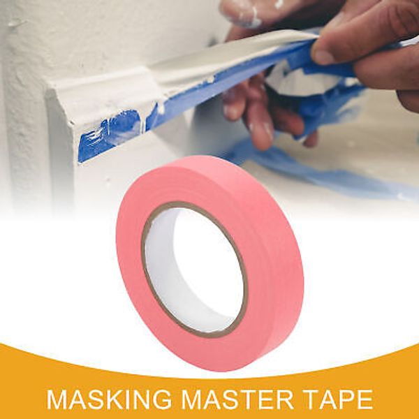 1 Inches x 60.1 Yards Painters Tape Masking Tape DIY No Residue Pink