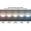 HY 4 Pack LED Linear Strip 2FT 20W 0-10V Dimable 3CCT Selectable 2600lm