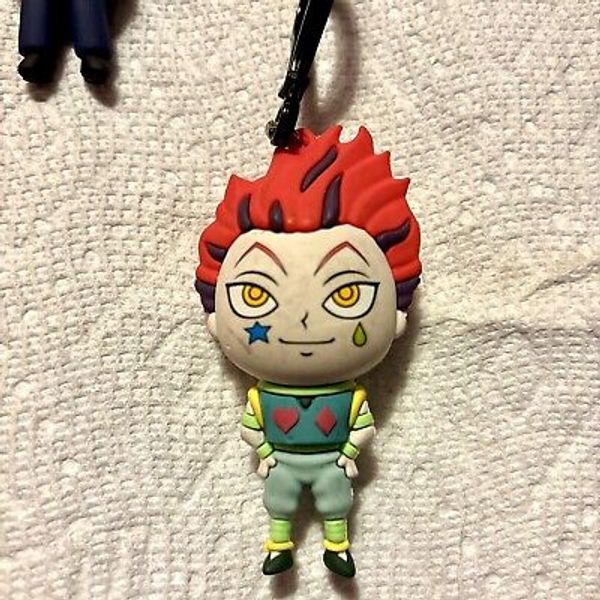 Hisoka Hunter X Hunter Mystery Figure Hanger Blind Bag Rubber Keychain Clip on