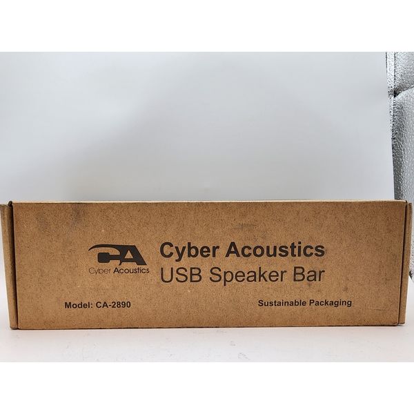 Cyber Acoustics Computer Speaker Bar Black (CA-2890)