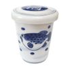 Fins Liquor Cup 呉須 Blowfish 美濃 Burn