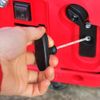 4PCS Pull Cord Handle, Gasoline Engine Starter Handle Grip, Recoil Starter Pull Handle for Lawn Mower, Trimmer Generator, Chainsaw, Brush Cutter Engine Part