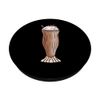 Chocolate Milkshake Chocolate Milk Lover Gift PopSockets Swappable PopGrip