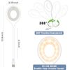 New USB Smart Voice Control Night Light LED Dimmable Daylight Bedroom Table Lamp