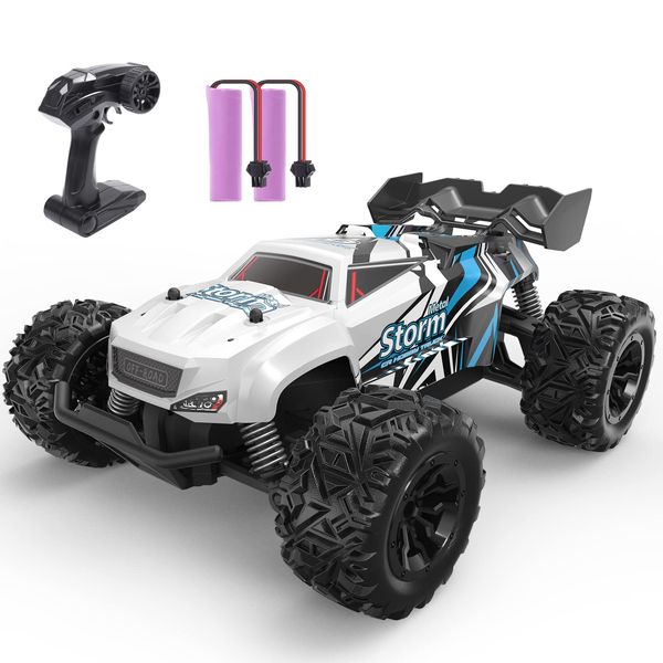 DEERC S767 Radio Controlled Car, Offroad, For Kids, 1/20 Electric RC Car, All Terrain Compatible, 2.4 GHz, Remote Control Car, Independent Suspension System, Car Toy, Boys, Gift, Japanese Domestic