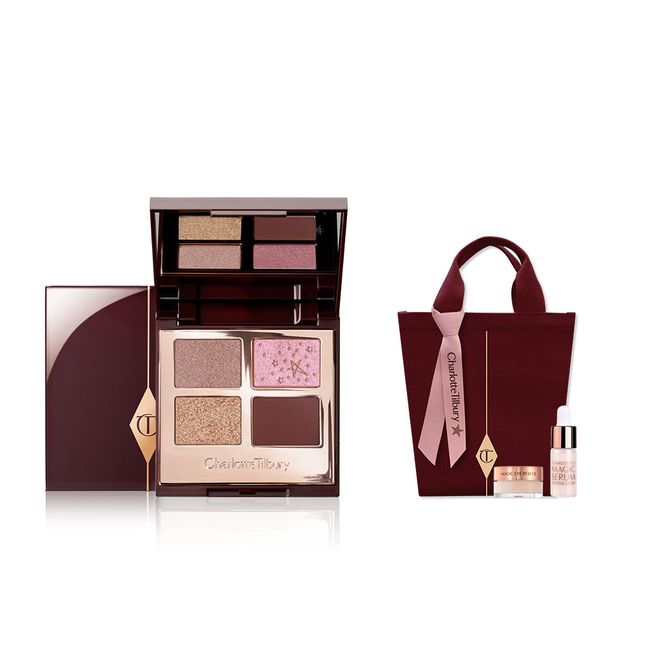 [2024 Limited Edition] Charlotte Tilbury Luxury Palette - Queen of Luck (+ Magic Serum 3.6ml + Magic Eye Rescue 3ml + Mini Eco Bag Free)