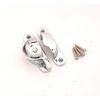 Infinity Decor Victorian Sash Window Fitch Fastener Lock in Polished Chrome - Made from Solid Brass