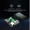 SB Components Closed Case for Raspberry Pi 3 B+, 3, 2B Protective Case Cover For Raspberry Pi - Great for XBMC users! (Black)