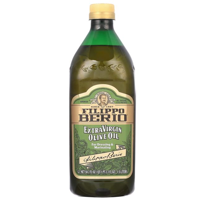 Filippo Berio Extra Virgin Olive Oil, 50.7 Ounce rPET Bottle