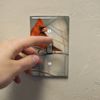 GRAPHICS & MORE Cardinal Red Bird on Tree Branch Plastic Wall Decor Toggle Light Switch Plate Cover