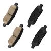 PHILTOP Ceramic Rear Brake Pads For Quest 2004-2009 2011-2017, 4 Pcs replace # D905