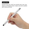 uxcell Stylus Pen for Touch Screen Capacitive Stylus Universal Tablet Pen Sensitivity Accuracy Silver 3pcs