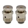 GULUANT 2 Pack Replacement Push Button Bleeder Valve 1/8 Inch NPT for Interstate Pneumatics V18B