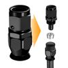 SYKRSS 6AN PTFE Straight Hose End Fitting Aluminum