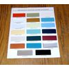 1956 CHEVY PAINT CHIP CHART ALL ORIGINAL COLORS ** USA MADE **
