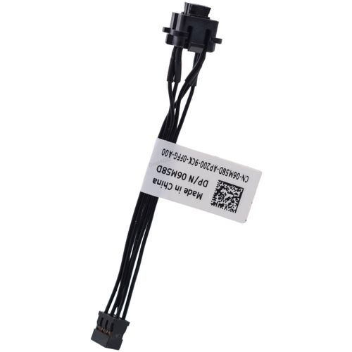 Deal4GO Front Power Button Switch Singal Cable 6M58D Replacement for Dell Optiplex 7070 7060 7050 5070 5060 3070 3060 3040 Precision 3420 3430 SFF Desktop, Black