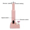 VOCOSTE Electric Nail File Set, Nail Drill Machine, Pedicure Set, Nail Care Kit, Portable Limbs Nail Care Trimmer, For Home Salon, ABS, Cherry