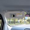 Left Driver Side Gray Sun Visor with Makeup Mirror for Hyundai Elantra 2011-2015
