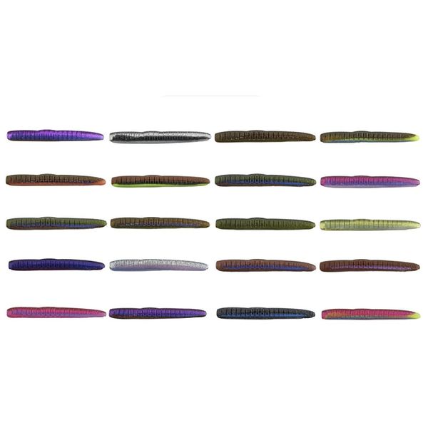 Gary Yamamoto 3" Slim Senko, Bubble Gum