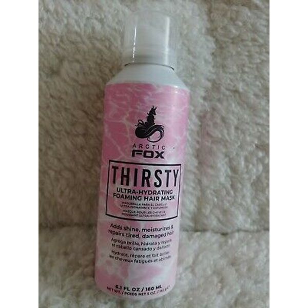 Arctic Fox 6 oz Thirsty ultra-Hydrating Foaming Hair Mask NEW **FAST SHIPPING**