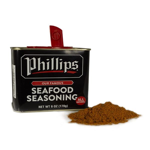 Phillips Seafood Seasoning - Maryland's World Famous Shrimp, Fish and Crab Cake Seasoning used in Phillip's Seafood Restaurants (1)