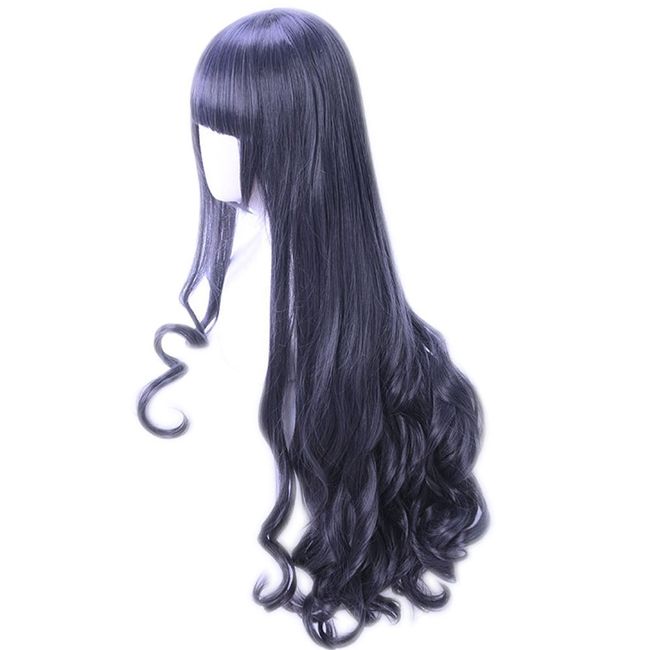 Heat Resistant Cosplay Wig, Second Castle, Tomoyo Daidoji, Halloween, Event Costume, Wig + Bonus 2 Pieces