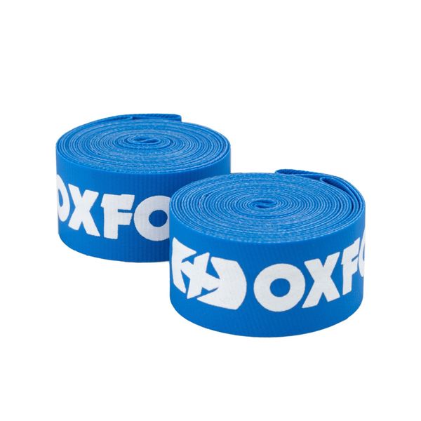 Oxford Products Nylon Bicycle Wheel Rim Tape Suitable for high pressure,27.5" x 18mm wide(pair),Blue