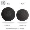Konjac Sponge Set 12 Pack- Bulk Activated Bamboo Charcoal Facial Sponge Gentle Face Cleansing and Exfoliating Deep Turmeric, French Green, Rose and Red Clay for Face and Body by Bare Essentials Living