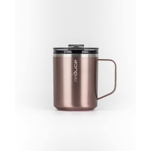 Reduce Coffee Mug 14oz (414oz) (Rose Gold Pink)