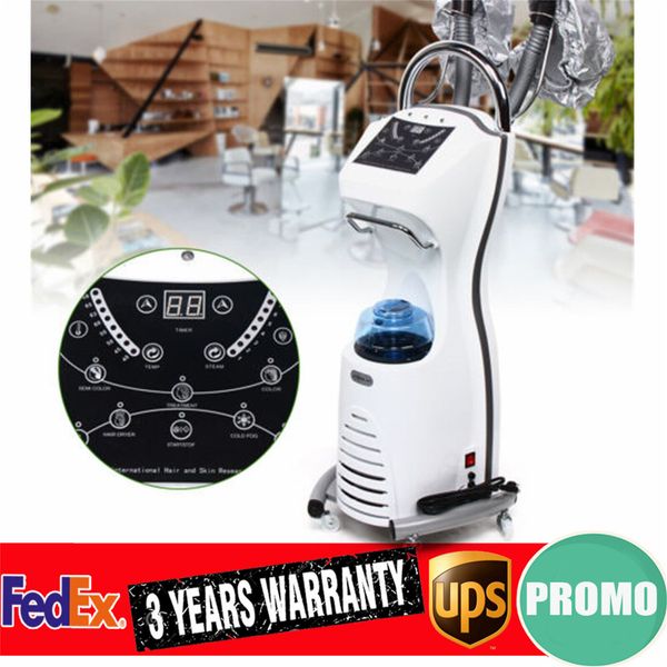 Salon Hair Steamer Nano Anion Oil Treatment Machine Hair Color Processor 700W