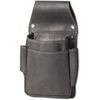 Woodland® robust professional waiter's holster, durable buffalo leather, anthracite