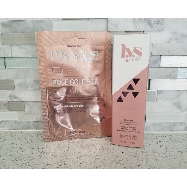 LYS BEAUTY Think Deep Pore Minimizing Detox Mask + SHEET MASK