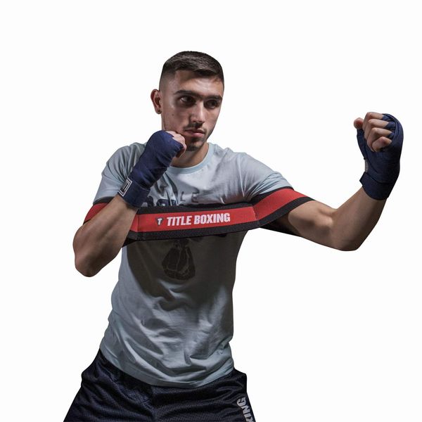 TITLE Boxing Elbows-in Boxing Trainer, Red/Black, Regular