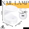 COLORBIRD LED & UV Light Mini Gel Nail Temporary Nail Light Resin Curing Light