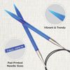 Trendz Knit Pro 100 cm x 7 mm Fixed Circular Needles, Multi-Colour