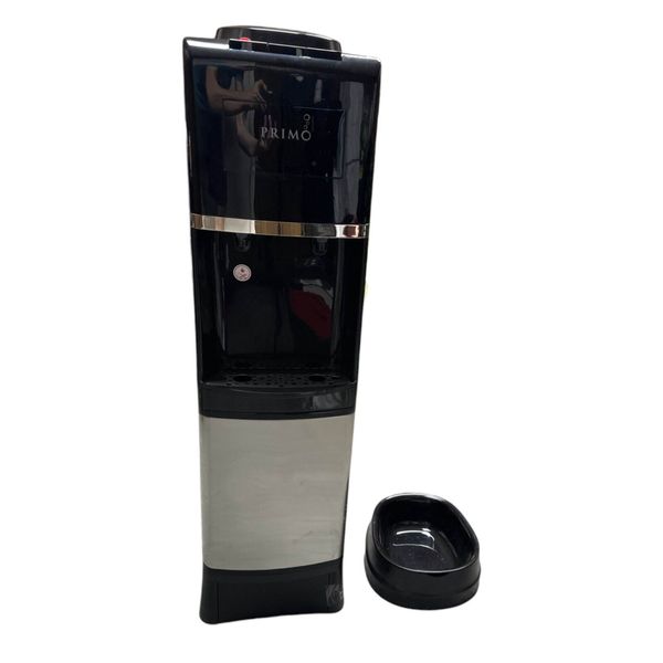 Primo Top Loading Hot/Cold Water Dispenser SS 5 Gal. w/ Pet Bowl -READ-