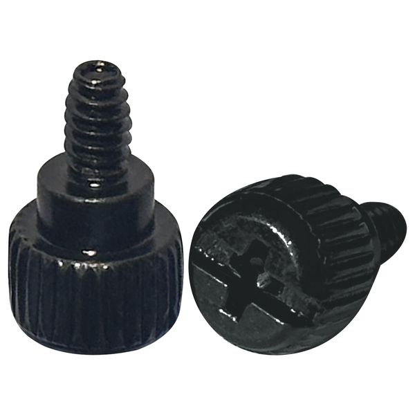 30 PCS PC Case Screws,Computer Case Thumbscrews for Fastening (Black)