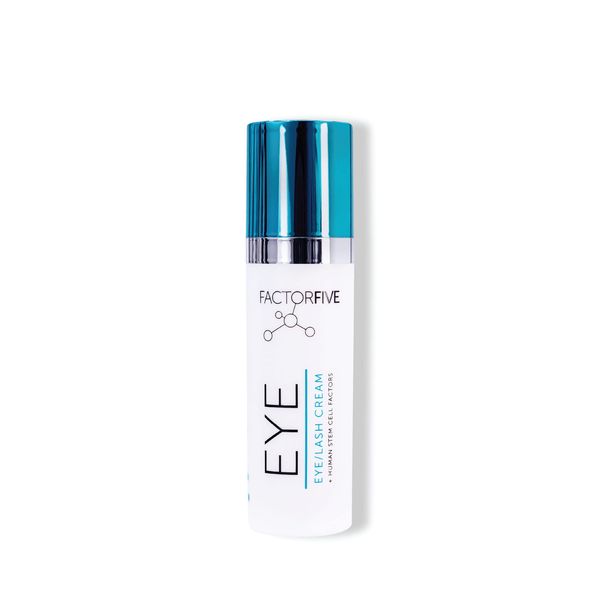 FACTORFIVE Eye and Lash Cream with Human Derived Apidose Stem Cell Growth Factors for Anti Aging, Crows Feet Reduction, and Under-Eye Bags 0.16fl oz/5ml