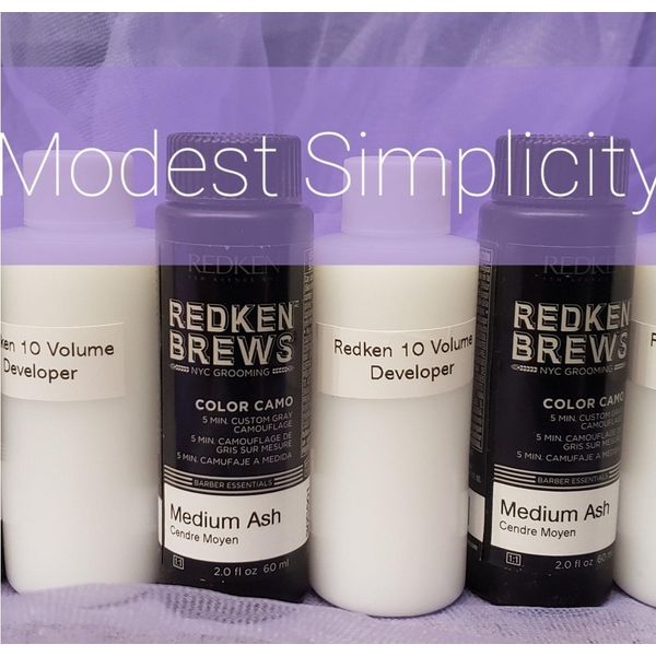 Redken Brews Camo Medium Ash Set- Fast Shipping