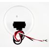 4" Inch White 24 LED Round Backup Reverse Tai Light + 3 Wire Plug- Qty 1