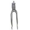 CDHPOWER 26" Springer Suspension Fork 1" Threaded,Cruiser Chopper Bike Dual Spring Classical Fork (Chromed)